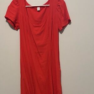 Old Navy Women's Red Short Sleeve Dress